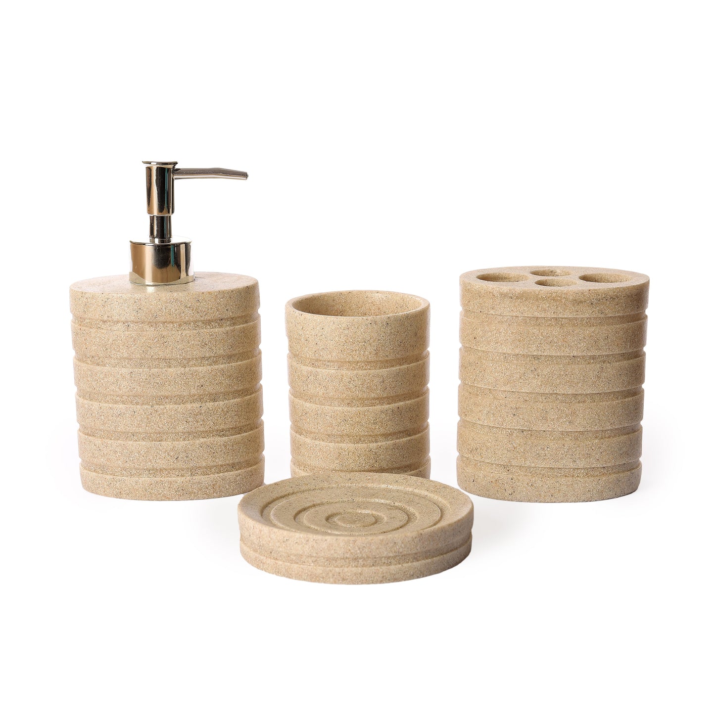 Victorian Texture Bath Set of 4