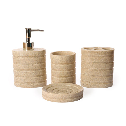 Victorian Texture Bath Set of 4