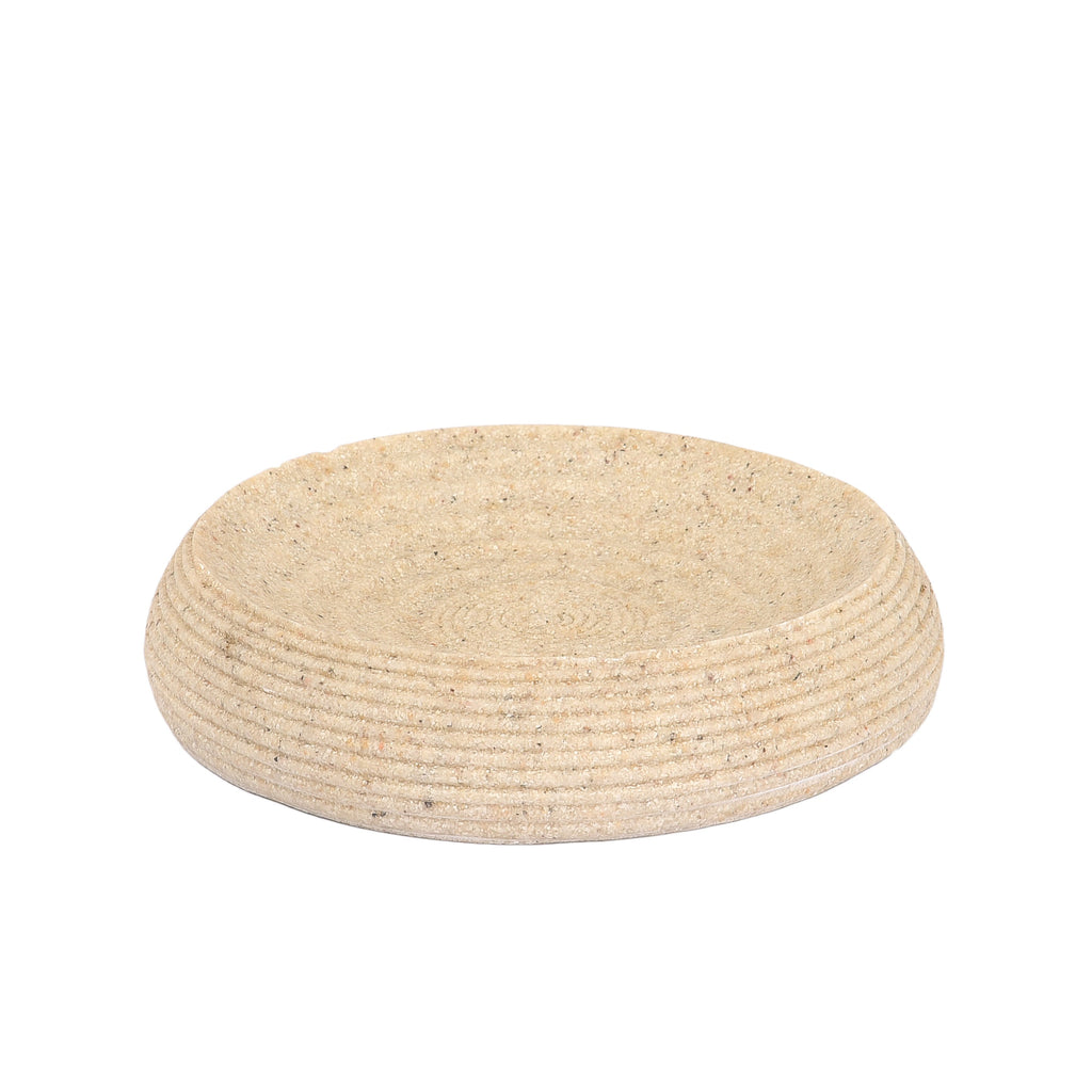 Embossed Lines Textured Bath Set of 4