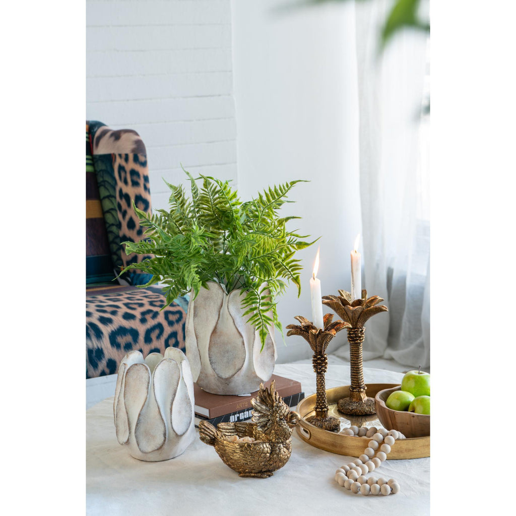 Coconut & Palm Tree Candle Holders