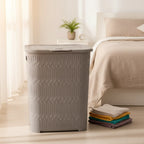 Prestige Bamboo Pattern Laundry Basket