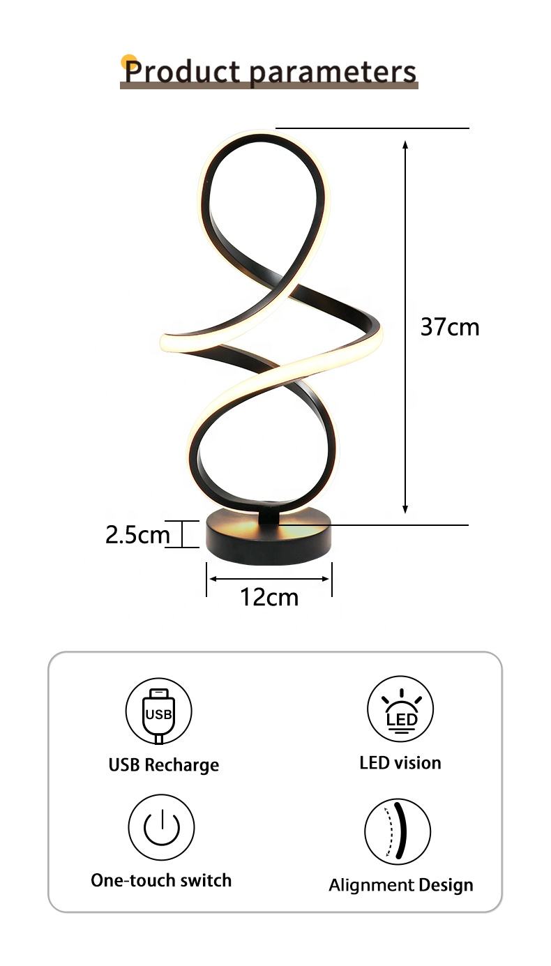 Infinity Glow Table Lamp