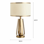 Lotus Art Deco Desk Lamp