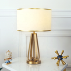 Lotus Art Deco Desk Lamp
