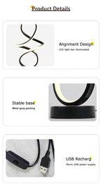 Infinity Glow Table Lamp