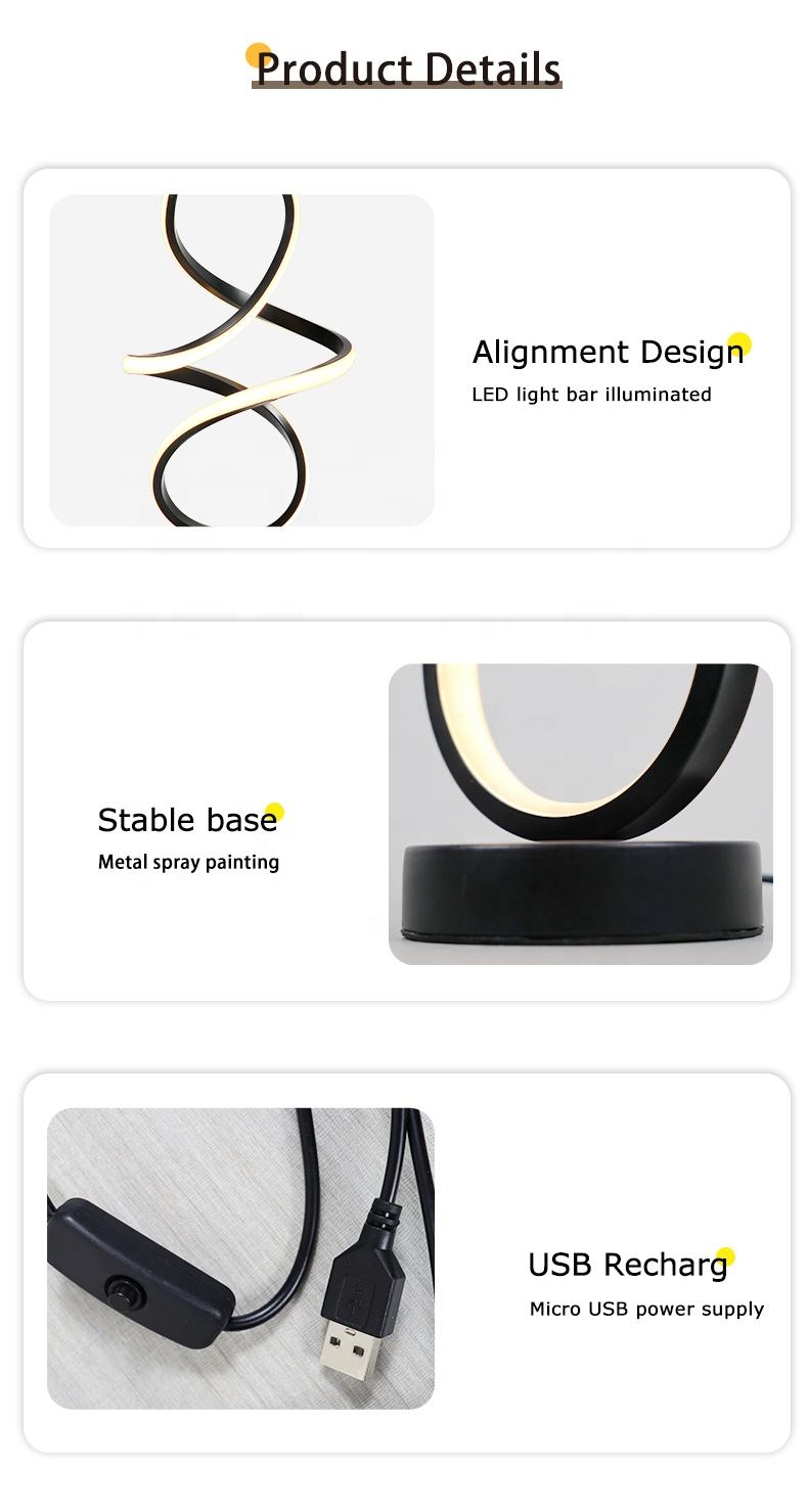 Infinity Glow Table Lamp