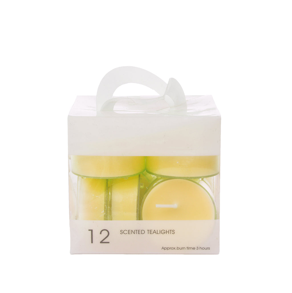 Round Shape Scented Tealight Candles (Set Of 12)