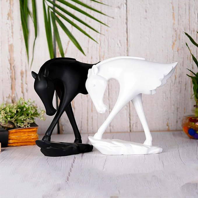 Half Horse Mascot Figurine