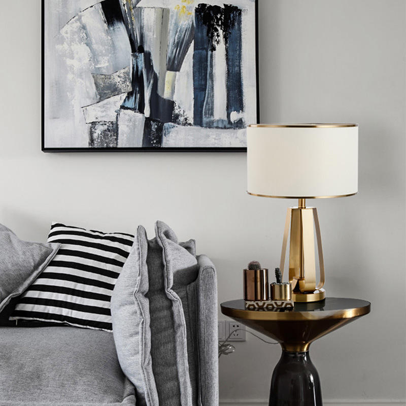 Lotus Art Deco Desk Lamp