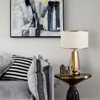 Lotus Art Deco Desk Lamp