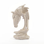 Traditional Mustang Stallion Sculpture