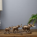 Elephant Family Sculpture