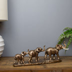 Elephant Family Sculpture