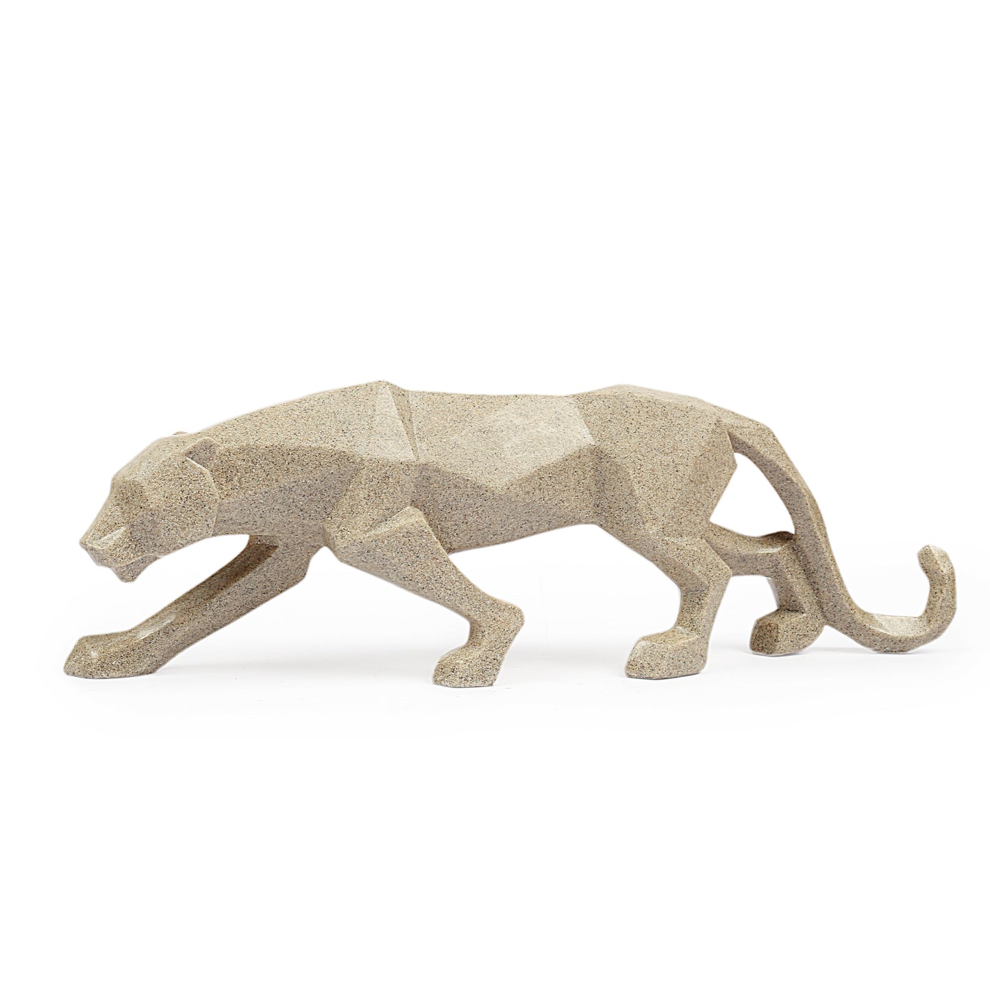 Geometric Jaguar Design Statue