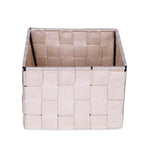 Beige Square Design Basket (Set of 3)