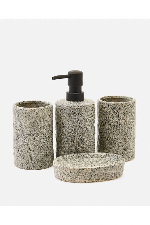 Slate Stone Bathroom Set