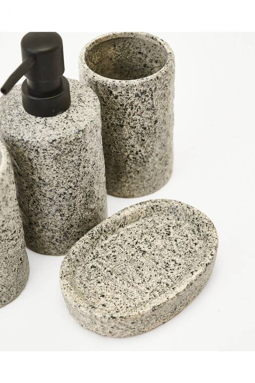 Slate Stone Bathroom Set