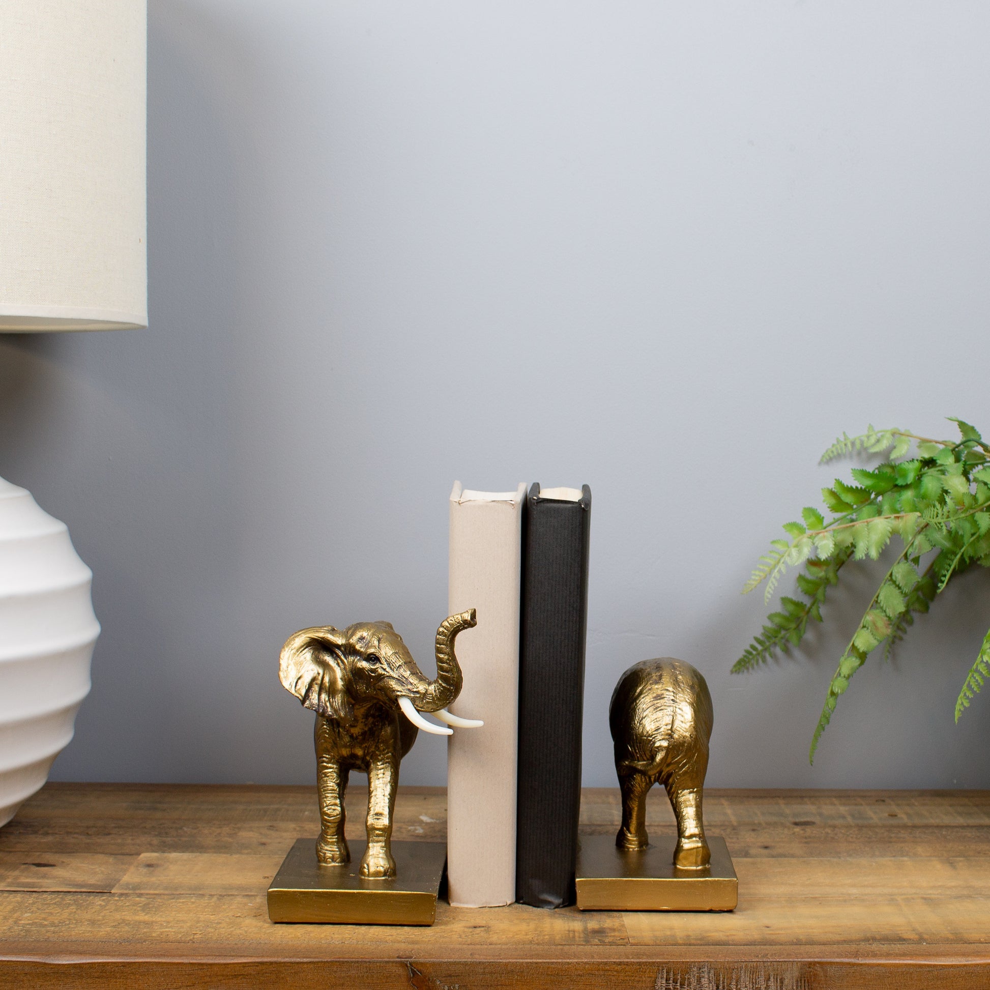 Elephant Bookends