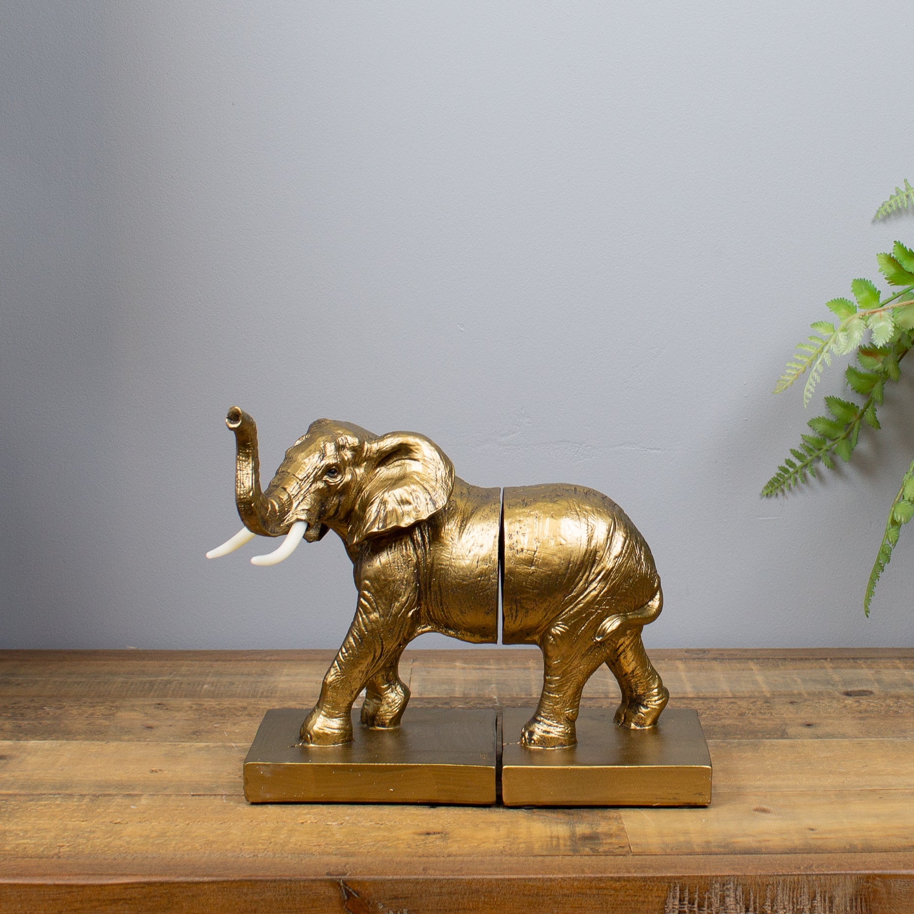 Elephant Bookends