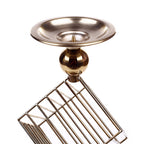 Square Cage Design Candle Holder