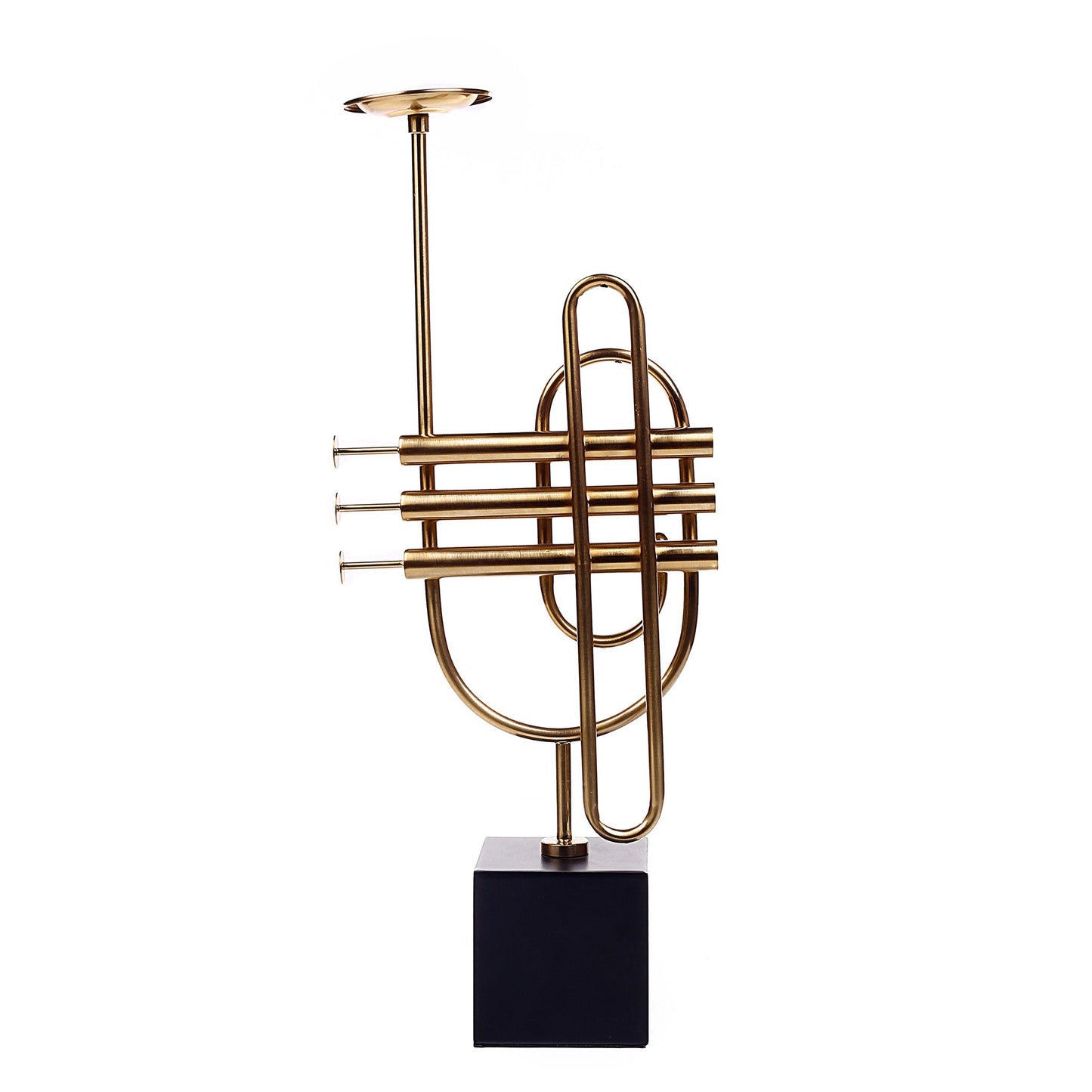 Saxophone Design Candle Holder