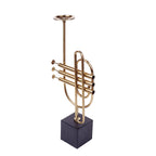 Saxophone Design Candle Holder
