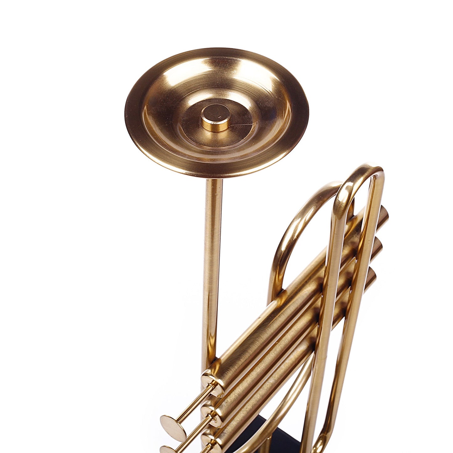 Saxophone Design Candle Holder
