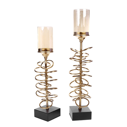 Rings Design Candle Holder