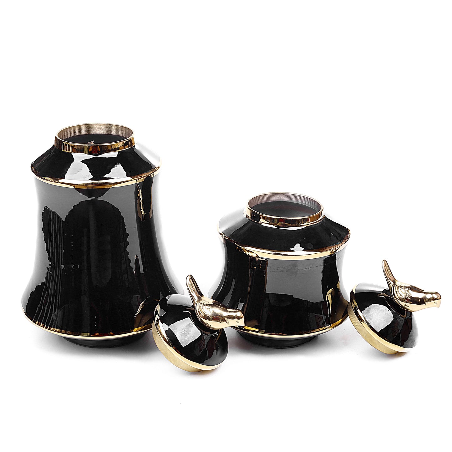 Modern Sparrow Design Vases With Reflective Effect