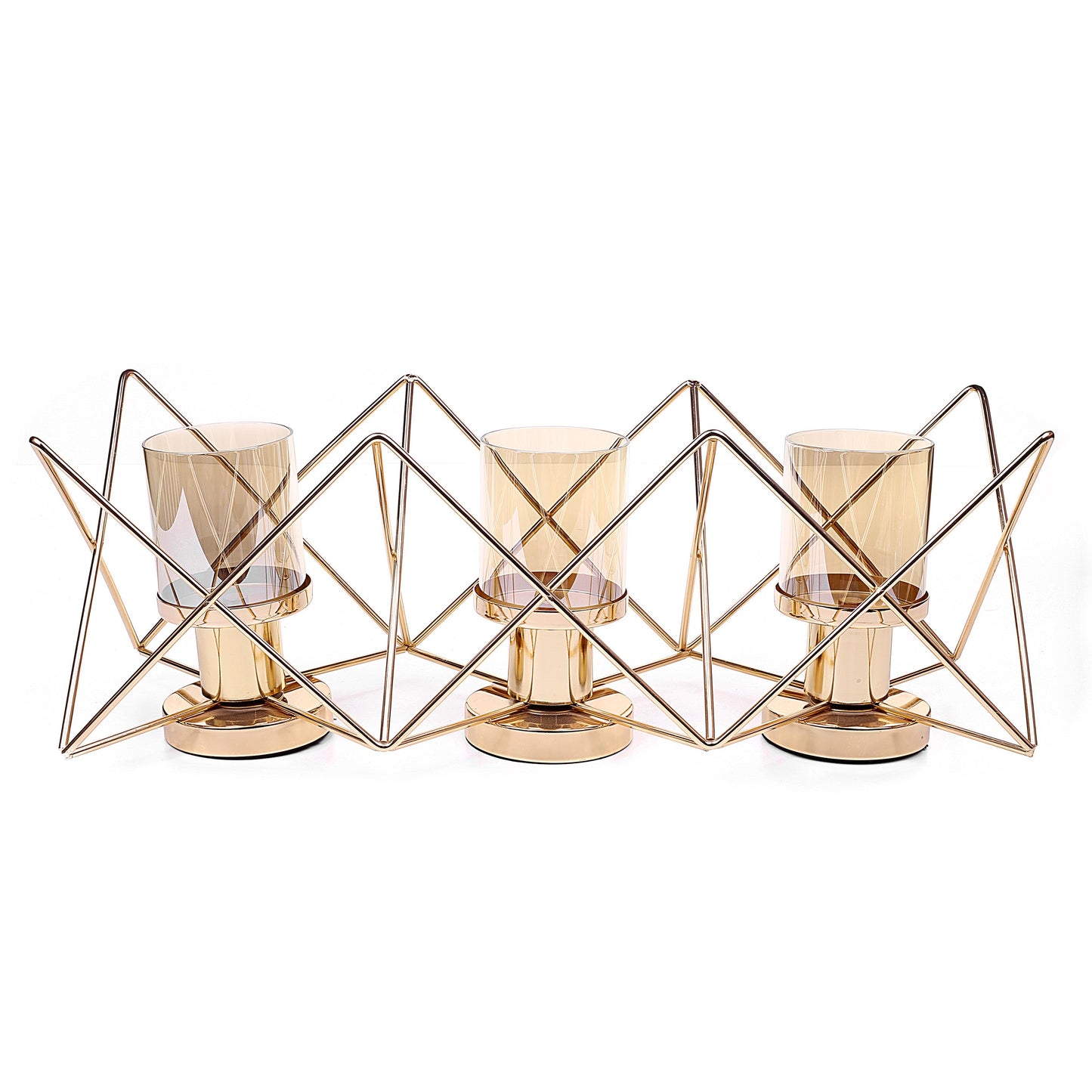 Hexa-Corners Modern Candle Holder