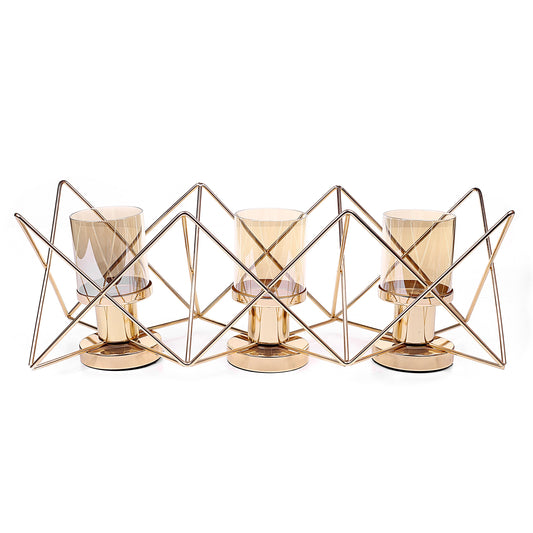 Hexa-Corners Modern Candle Holder