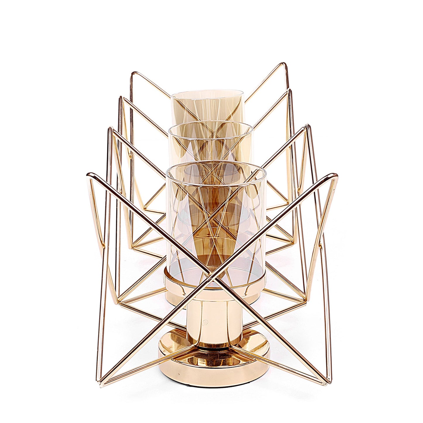 Hexa-Corners Modern Candle Holder