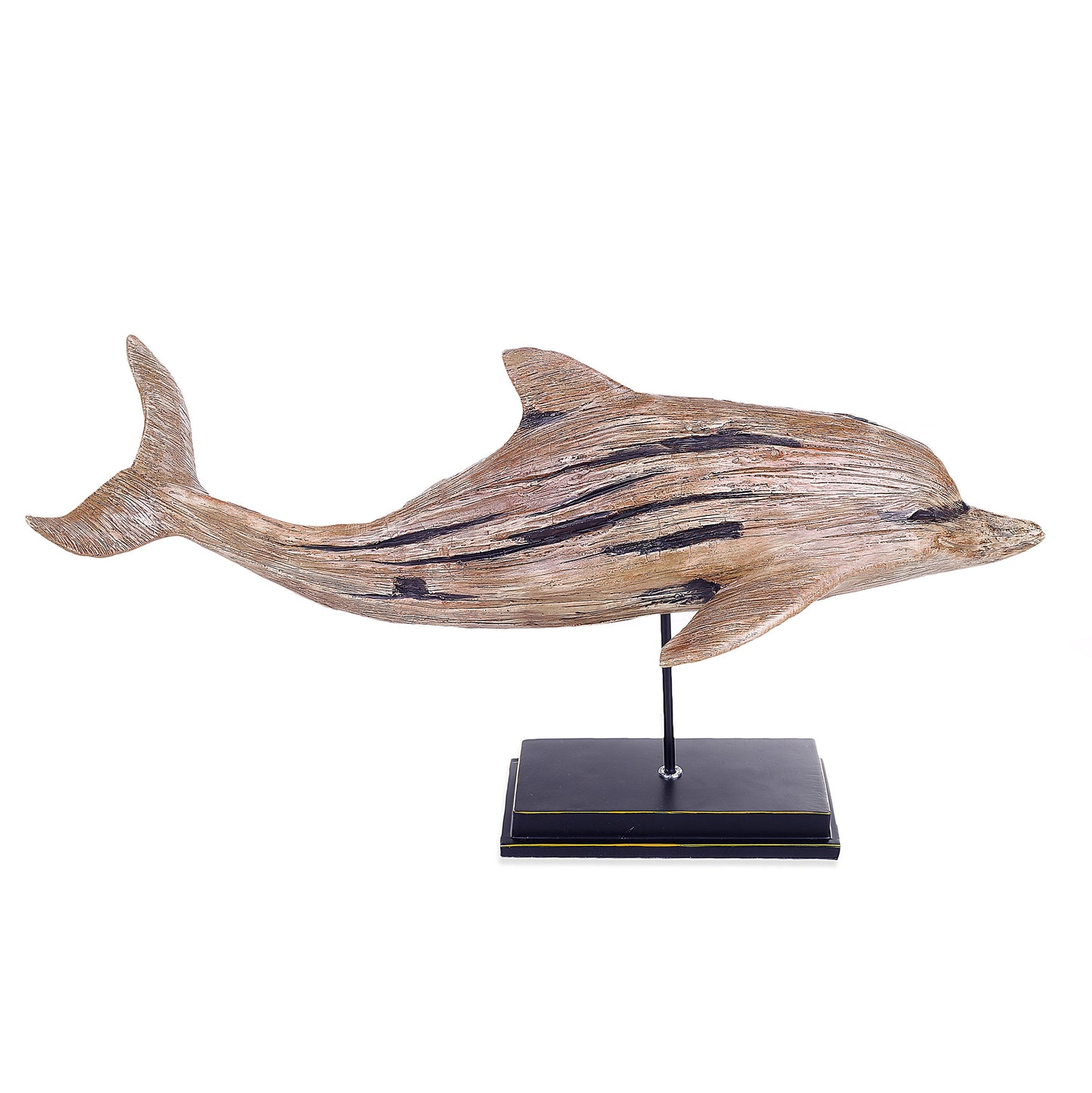Dolphin Wooden Decorative Figurine