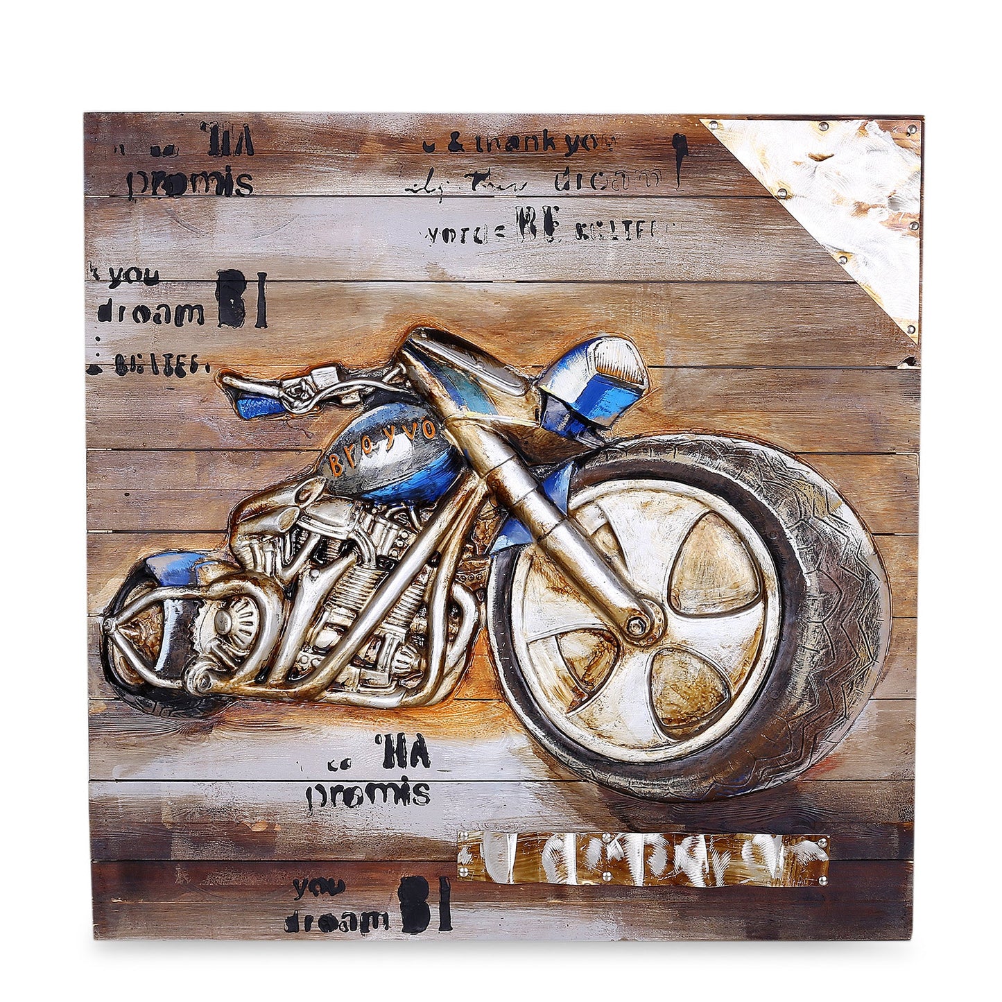 Mesmerizing Bike Mural Art Scenery