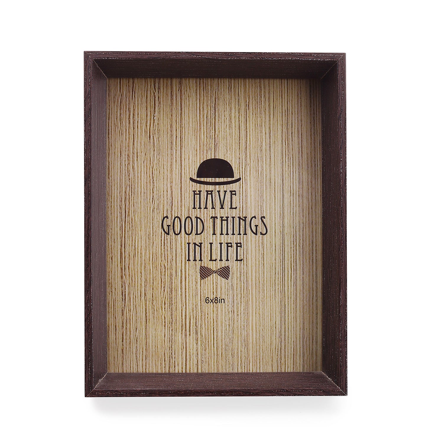 Dark Chocolate Natural Wooden Photo Frame