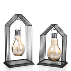Metal LED Hanging Bulb