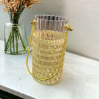 Jute-Wrapped Lantern Jar
