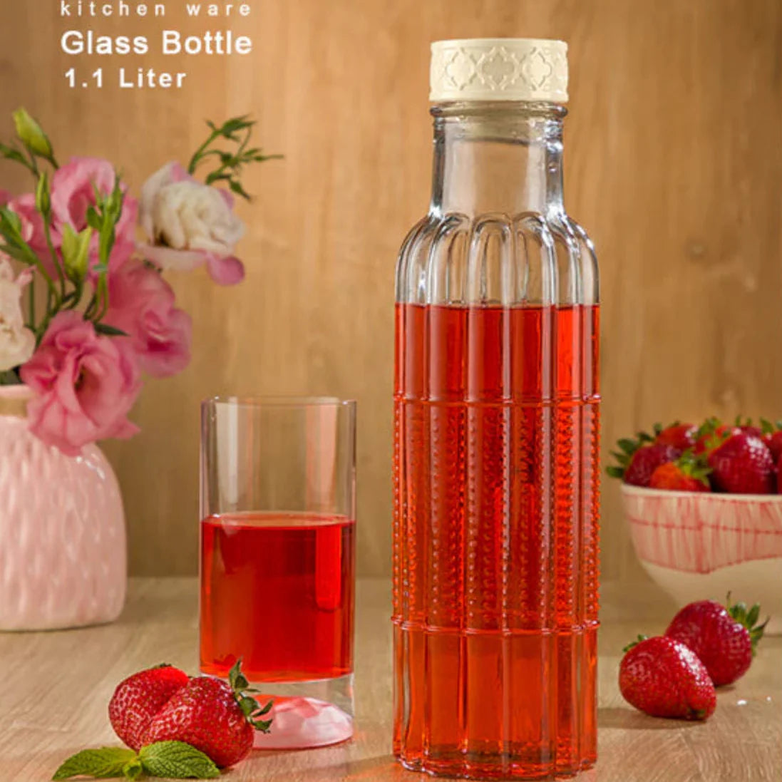 Ribbed Elegance 1100 ML Bottle