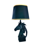 Discerning Horse Lamp (Black)