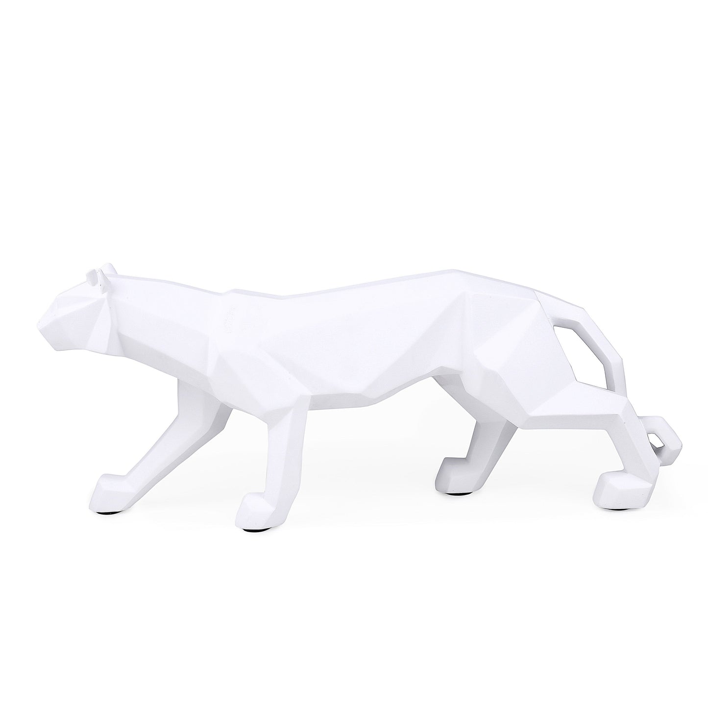 Geometric Jaguar Design Statue