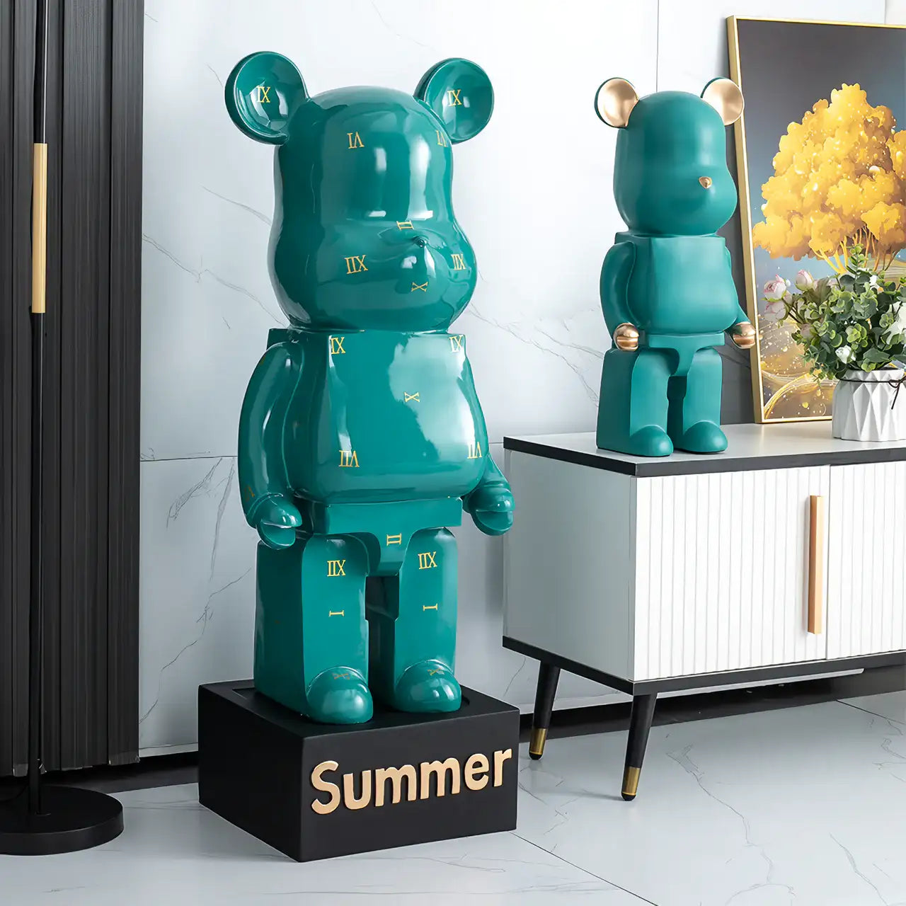 Big Bear Money Collector Sculpture