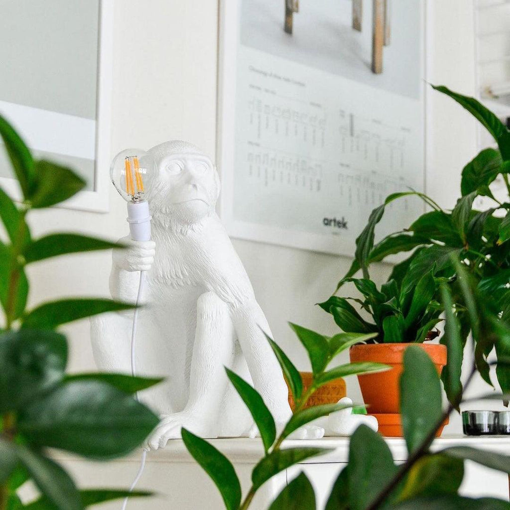 Monkey Table Lamp (Sitting)