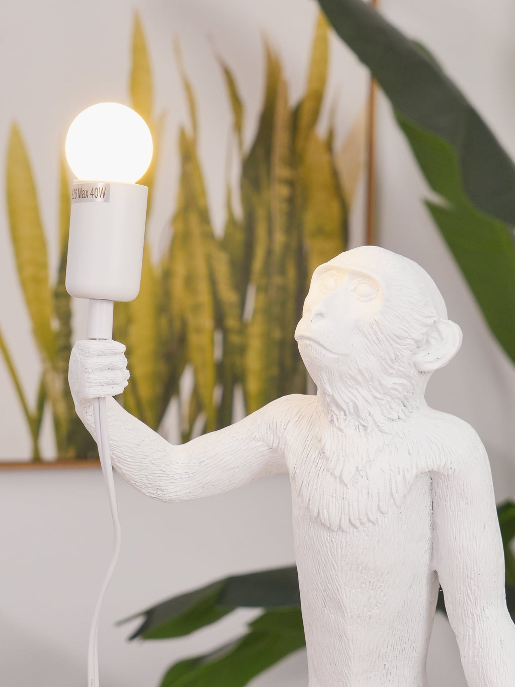 Monkey Table Lamp (Standing)