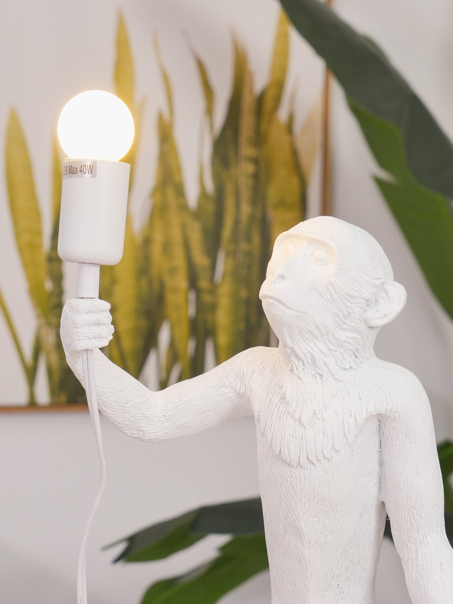 Monkey Table Lamp (Standing)