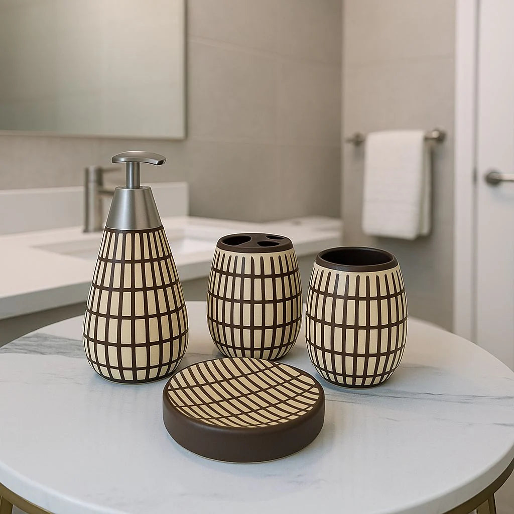 Monogrid Design Bathroom Set