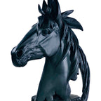 Discerning Horse Lamp (Black)