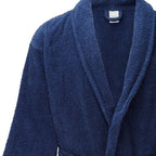 Premium Toweling Bath Robe (Blue)