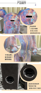 Big Bear Money Collector Sculpture