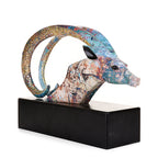 Van Howd Markhor Multi-Color Sculpture