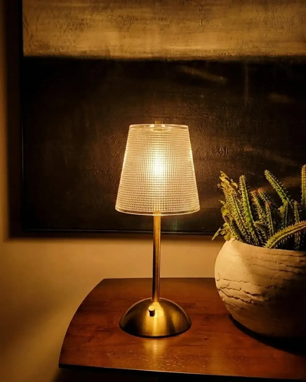 Palazio Crystal LED Table Lamp